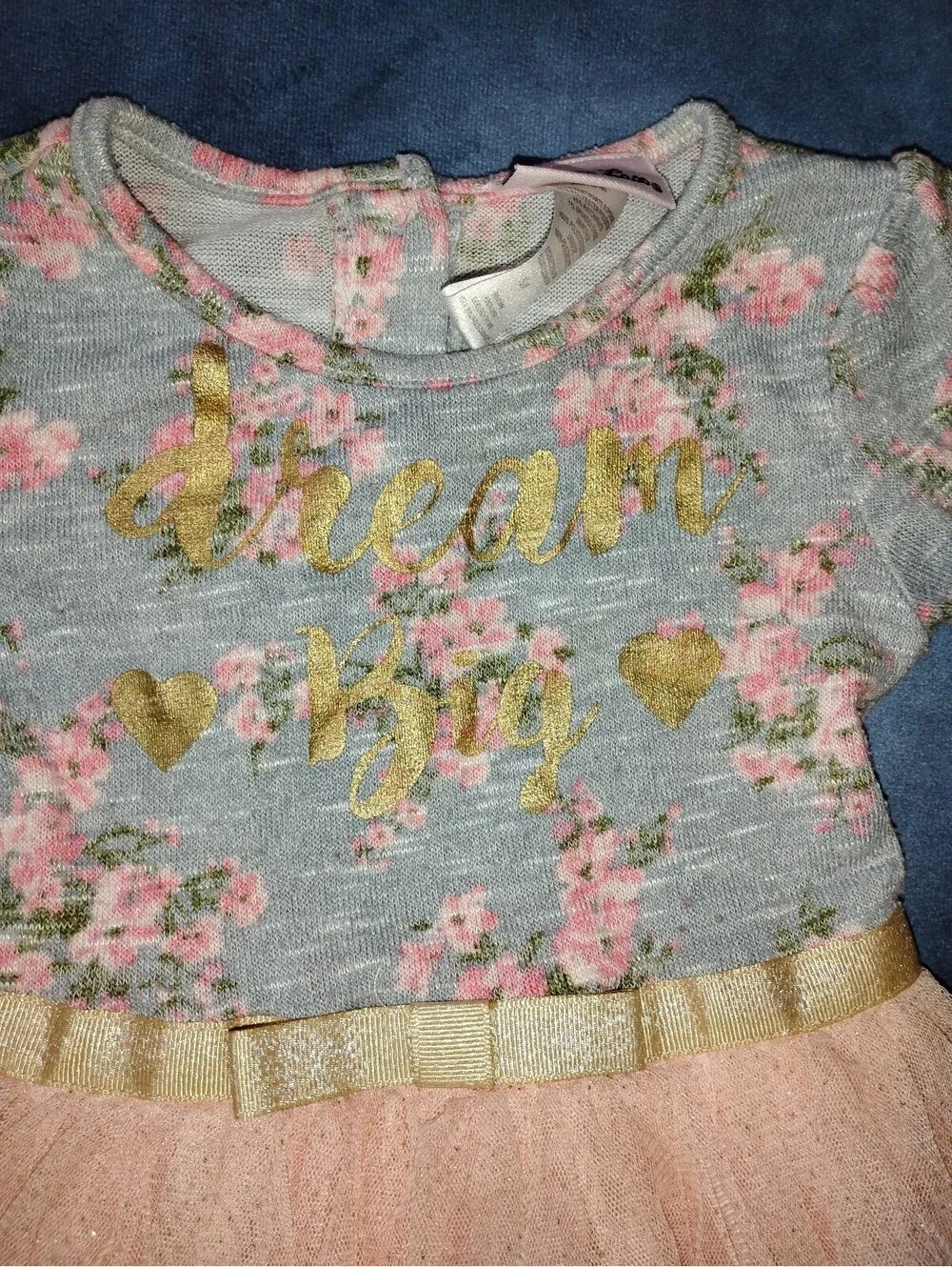 Girls 18 month long sleeve tutu dress